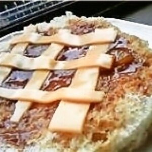 カレーリメイクレシピ☆ 食パンでカレー味グラタン風